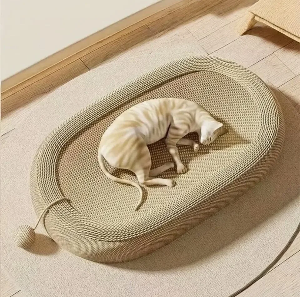 Relaxing Cat Scratching Bed