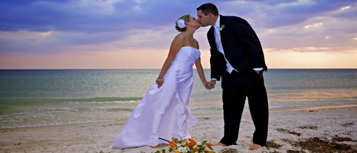 St Pete Beach — Florida Sunset Beach Wedding