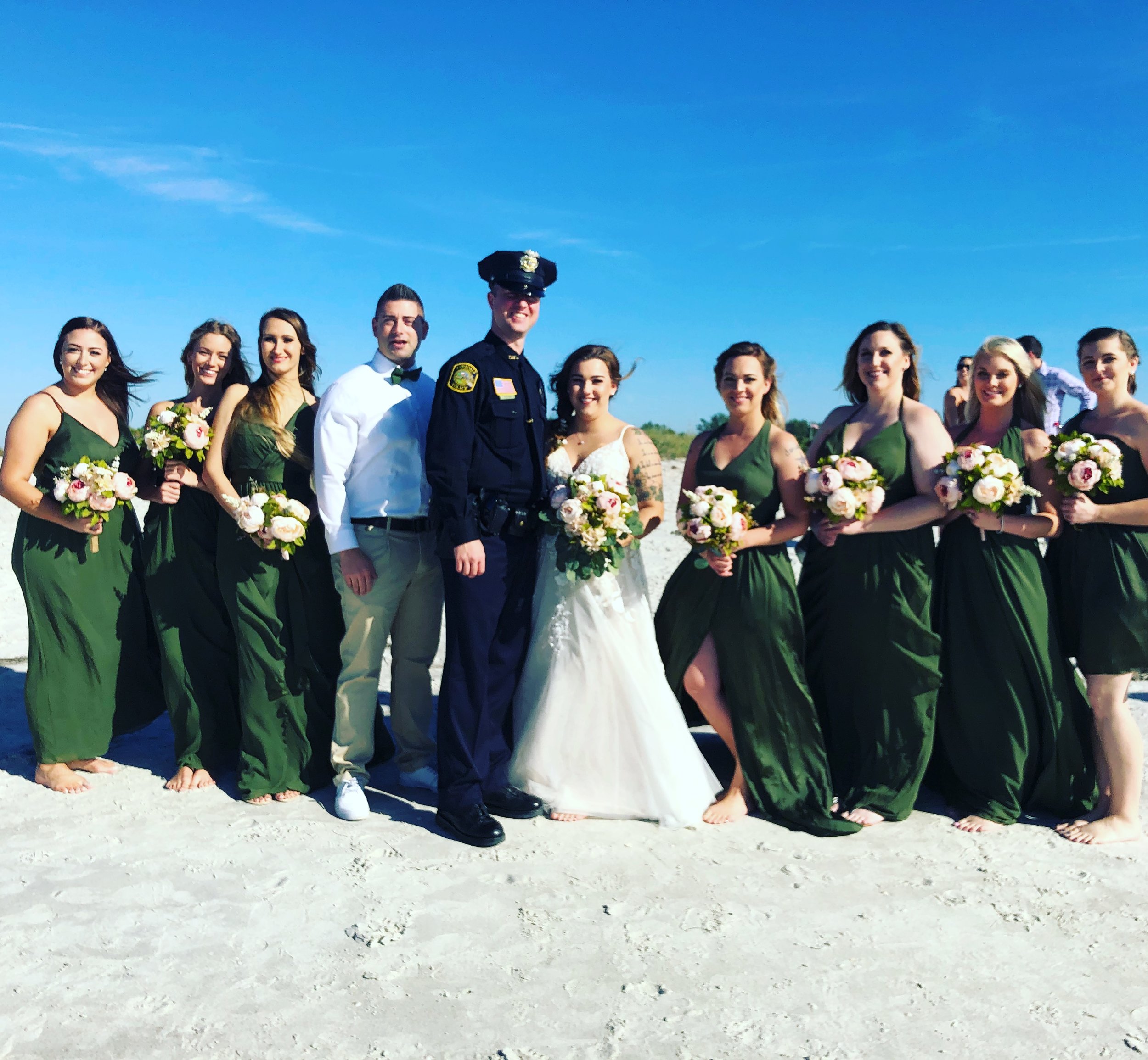 Florida Sunset Beach Wedding