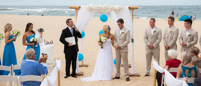 1 Avalon Ave Beach Florida Sunset Beach Wedding