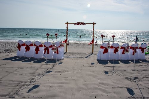 Florida Sunset Beach Wedding