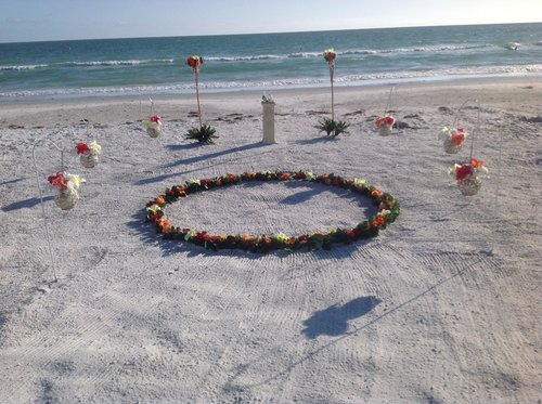 Florida Sunset Beach Wedding