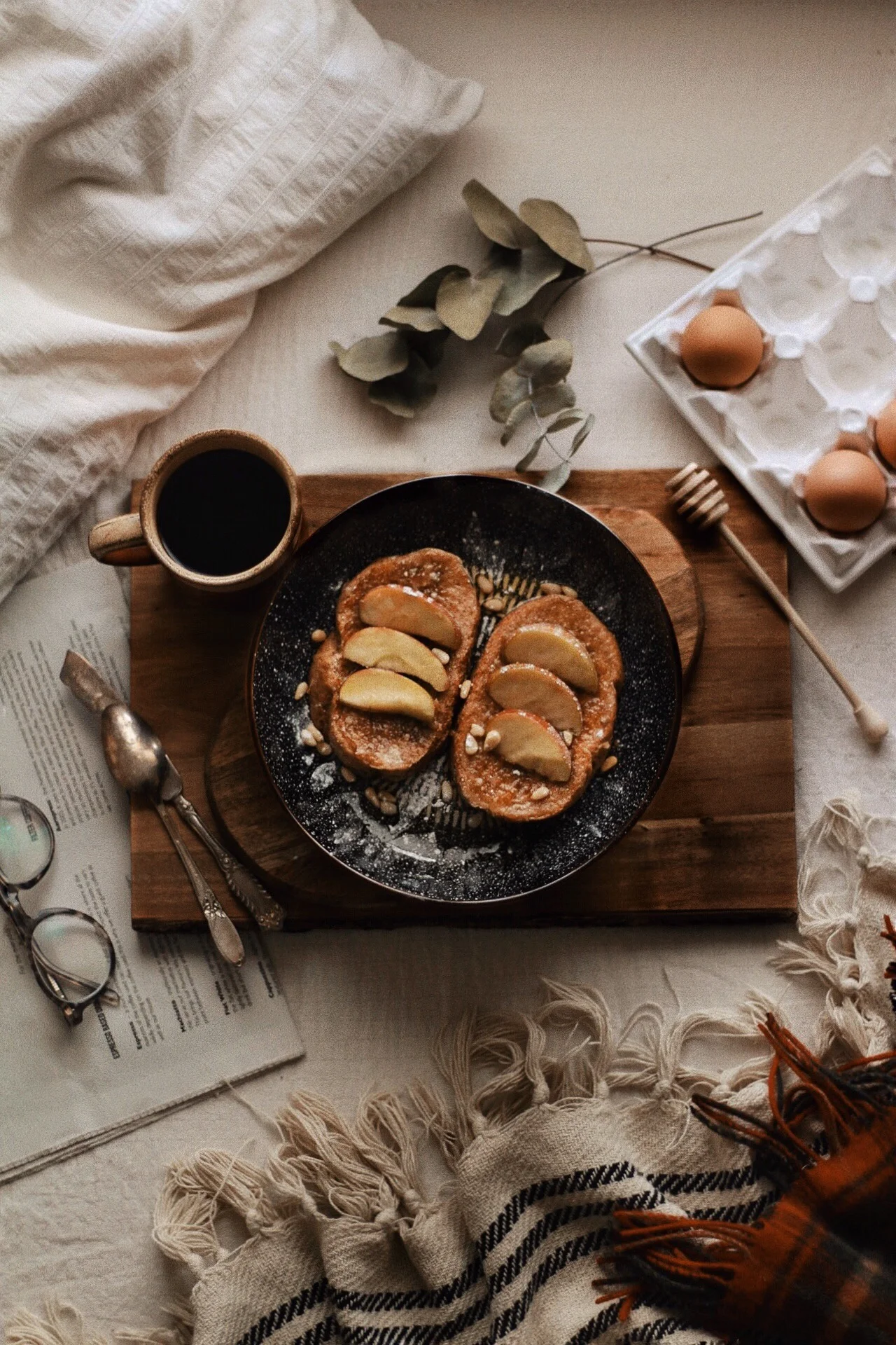 ORGANIC CINNAMON FRENCH TOAST / BREAKFAST RECIPE.