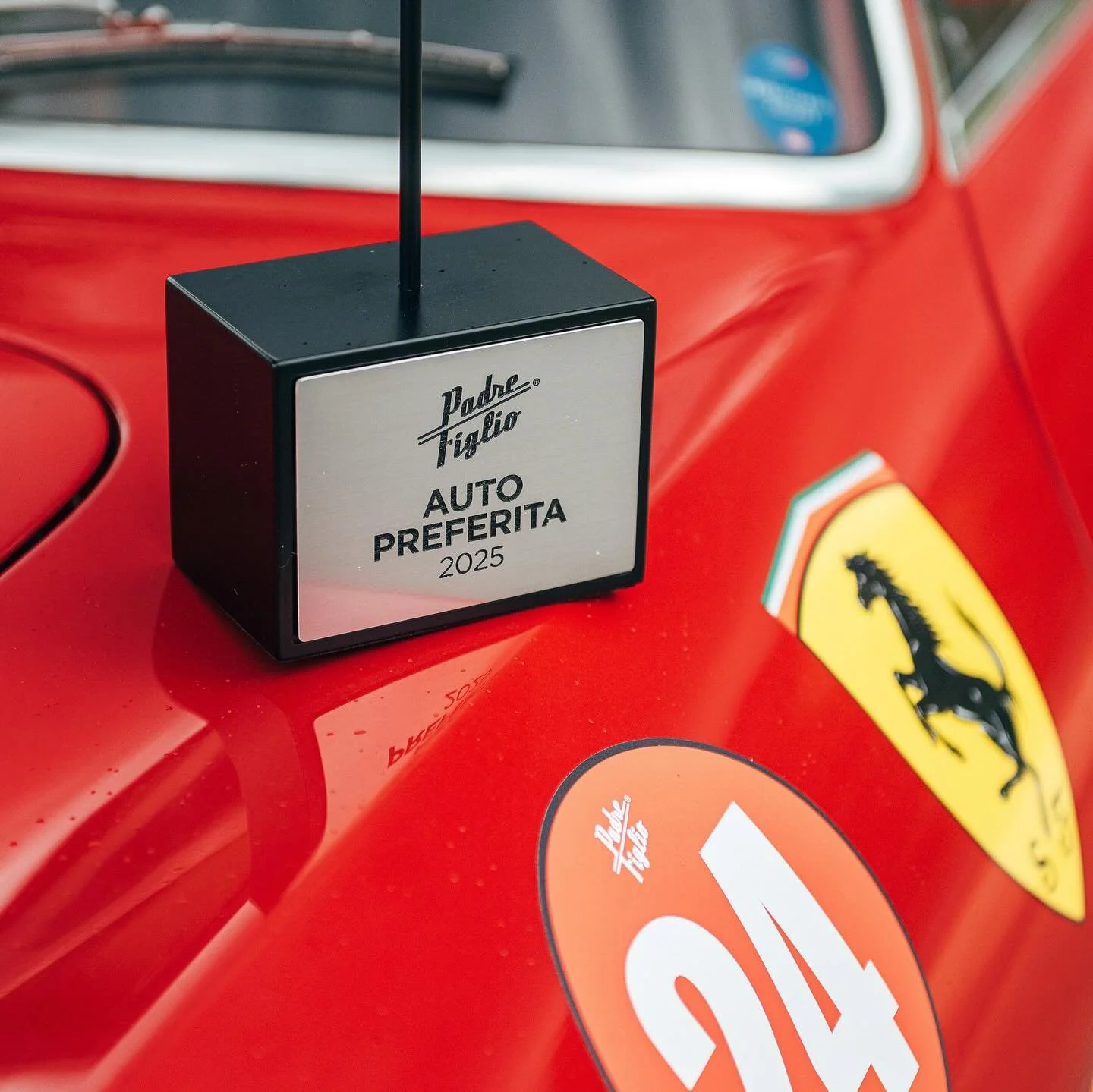 ➖❤️➖

Diego and Valentin&rsquo;s 1953 250 MM Pininfarina Berlinetta was elected 2025 Best of Show by other crews attending Padre-Figlio and Padre-Figlia this weekend. And as they finished at the third position of the classification, it&rsquo;s a doub