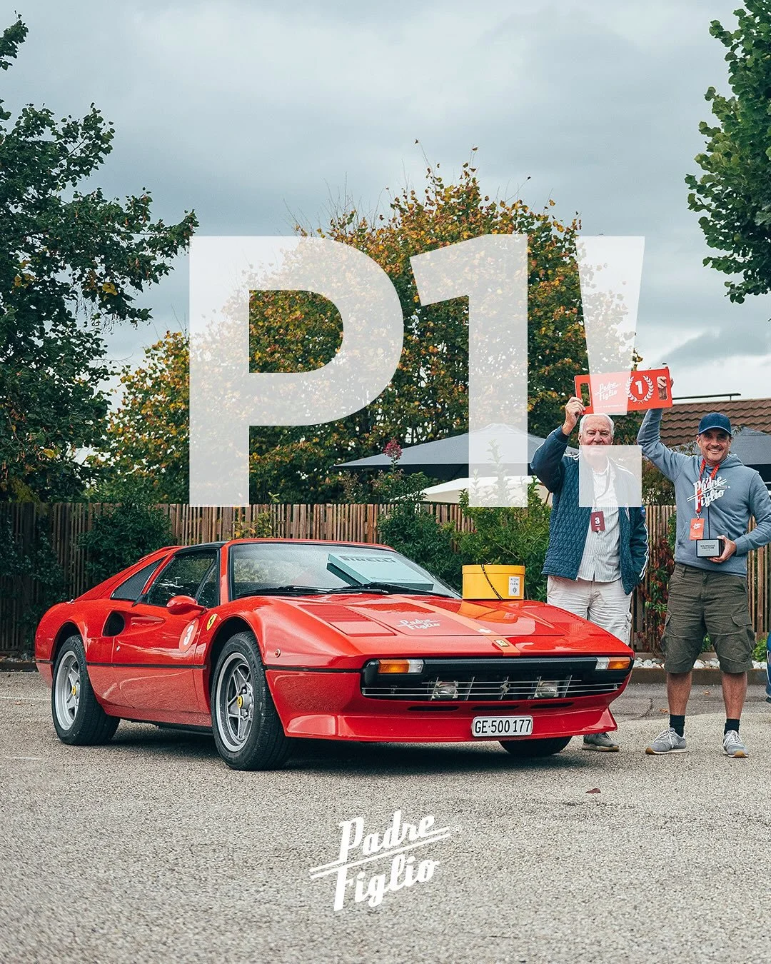 ➖BEST BOYS➖

Congratulations to Bernard and Arnaud! They achieved the best performance at Padre-Figlio last weekend with their Ferrari 308 GTS
-
F&eacute;licitations &agrave; Bernard et Arnaud ! Ils viennent de r&eacute;aliser la meilleure performanc