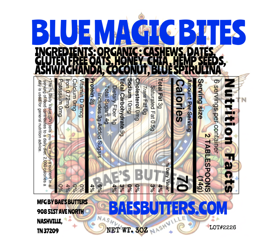 BLUE MAGIC BITES
