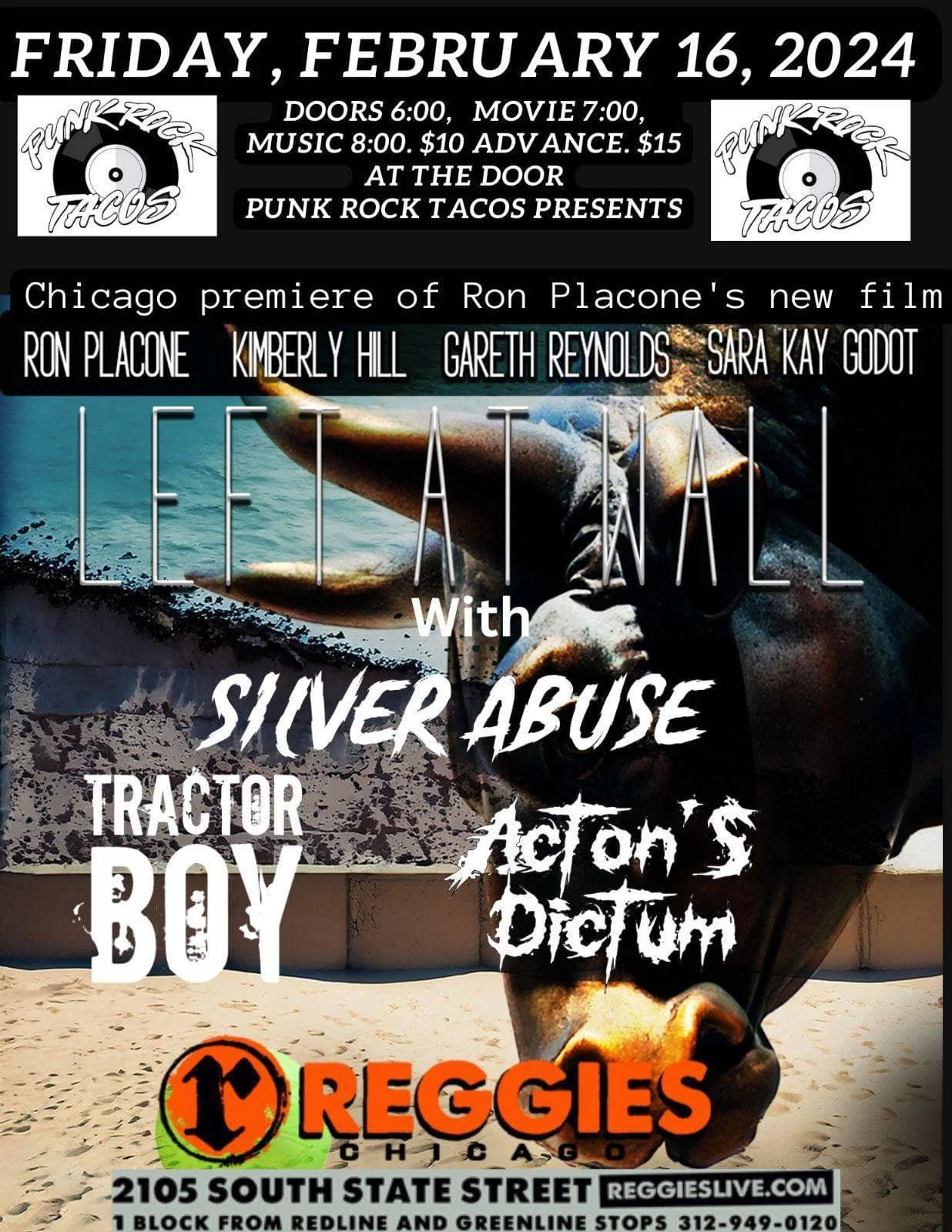 Chicago, IL - LEFT AT WALL SCREENING - 7pm