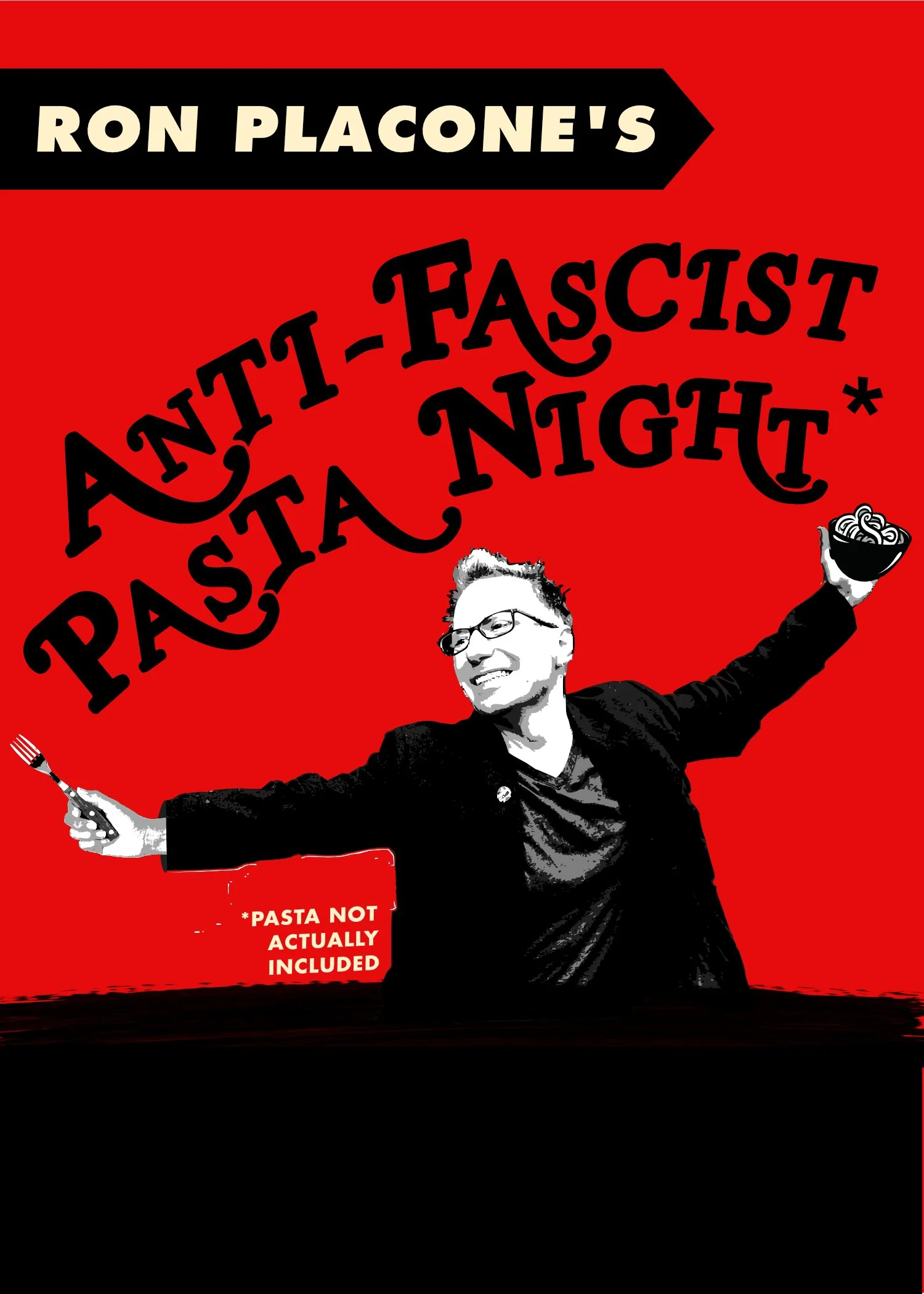 Anti-Fascist Pasta Night - Edinburgh Fringe Festival - Edinburgh, UK