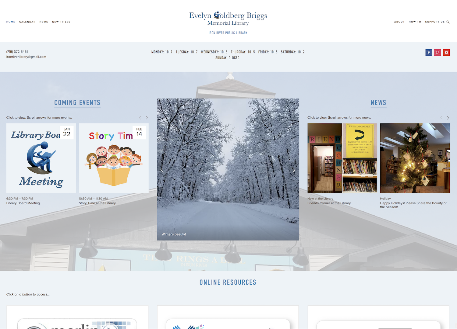 Iron River Library Home Page.png