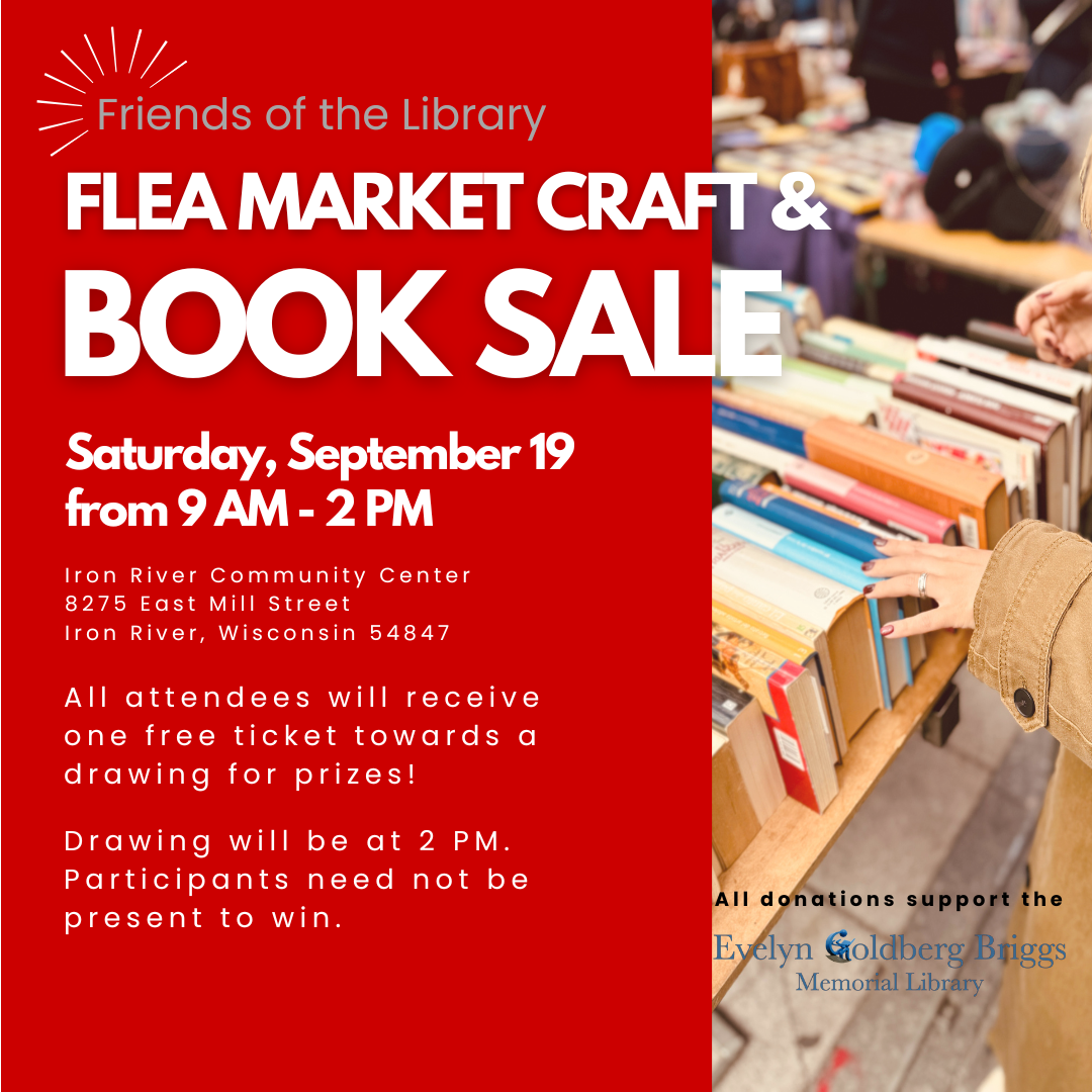 Friends of the Evelyn Goldberg Briggs Memorial Library Flea Market Craft &amp; Book Sale