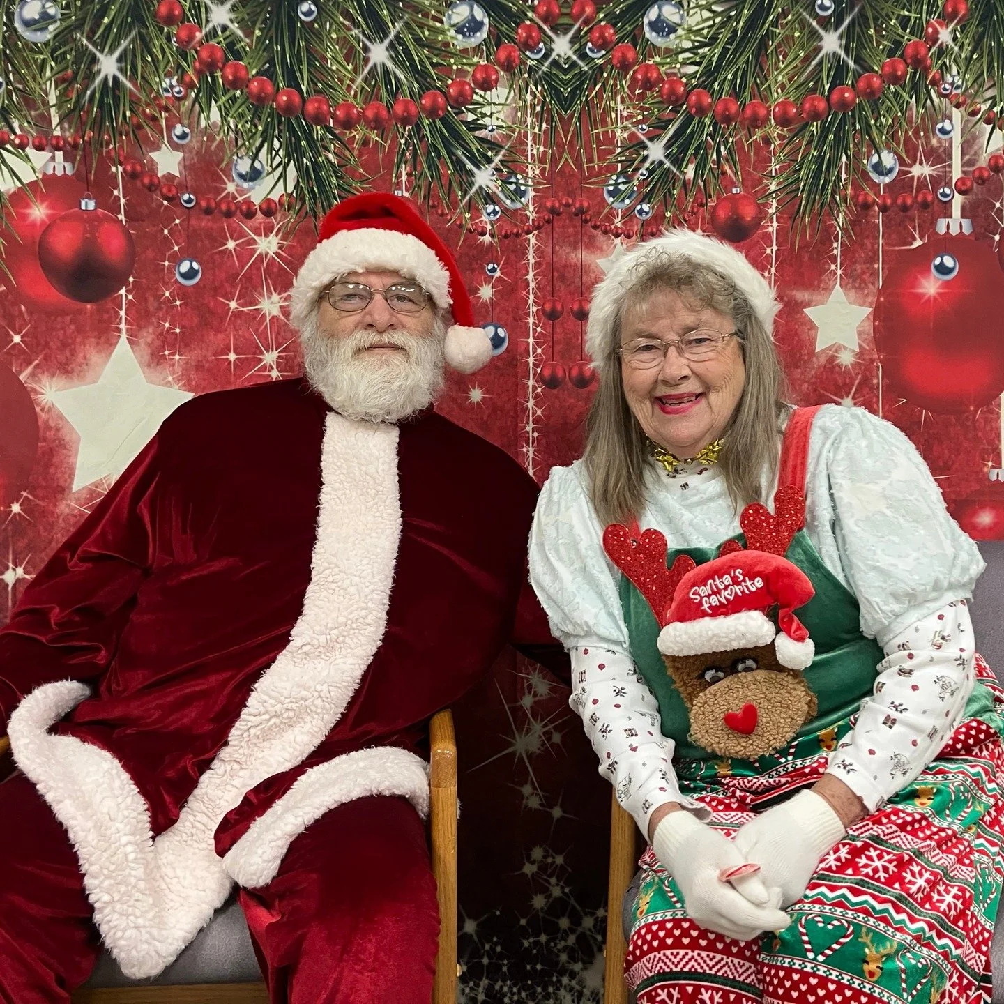 Santa and Mrs. Claus are at the library TODAY, December 2nd until 7 PM!! 

Let him know what you'd like for Christmas and enjoy some cookies! 🎄