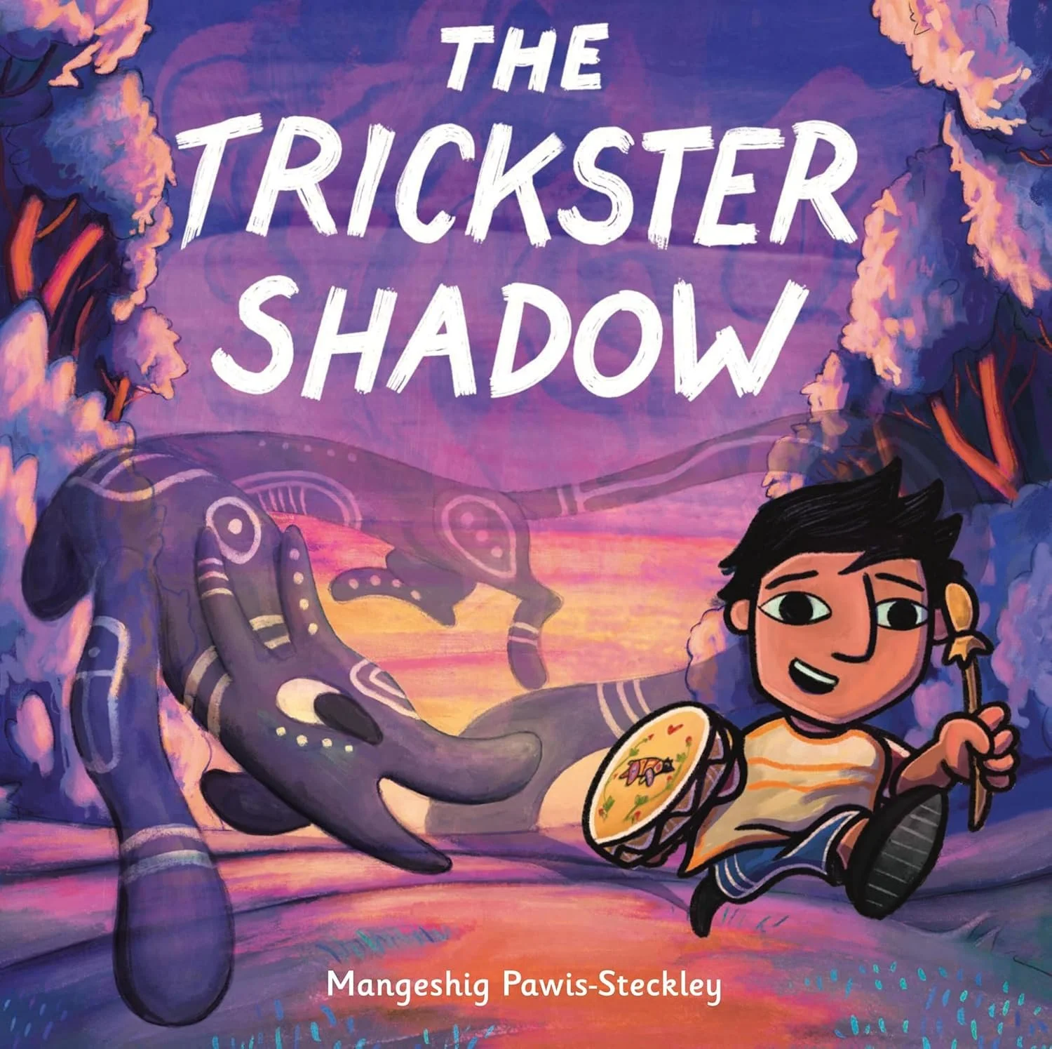 the trickster shadow by mangeshig pawis-steckley