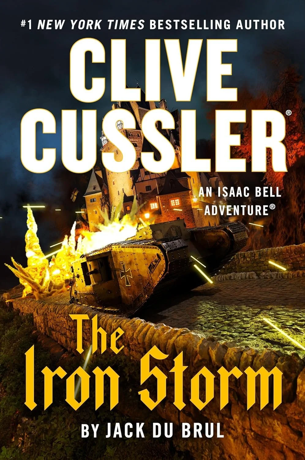 the iron storm (large print) by jack du brul
