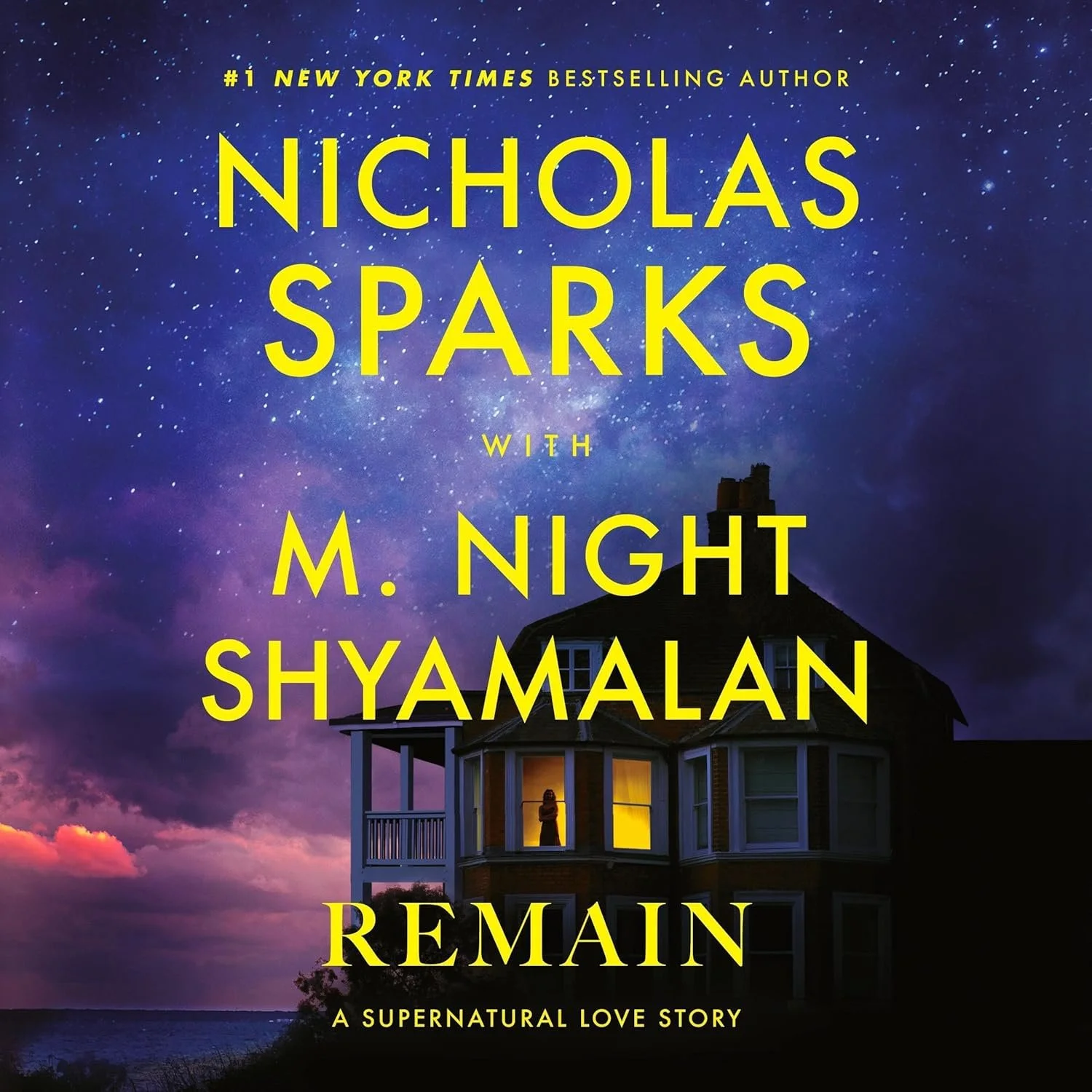 remain : a supernatural love story by nicholas sparks with m night shyamalan (audio cd)