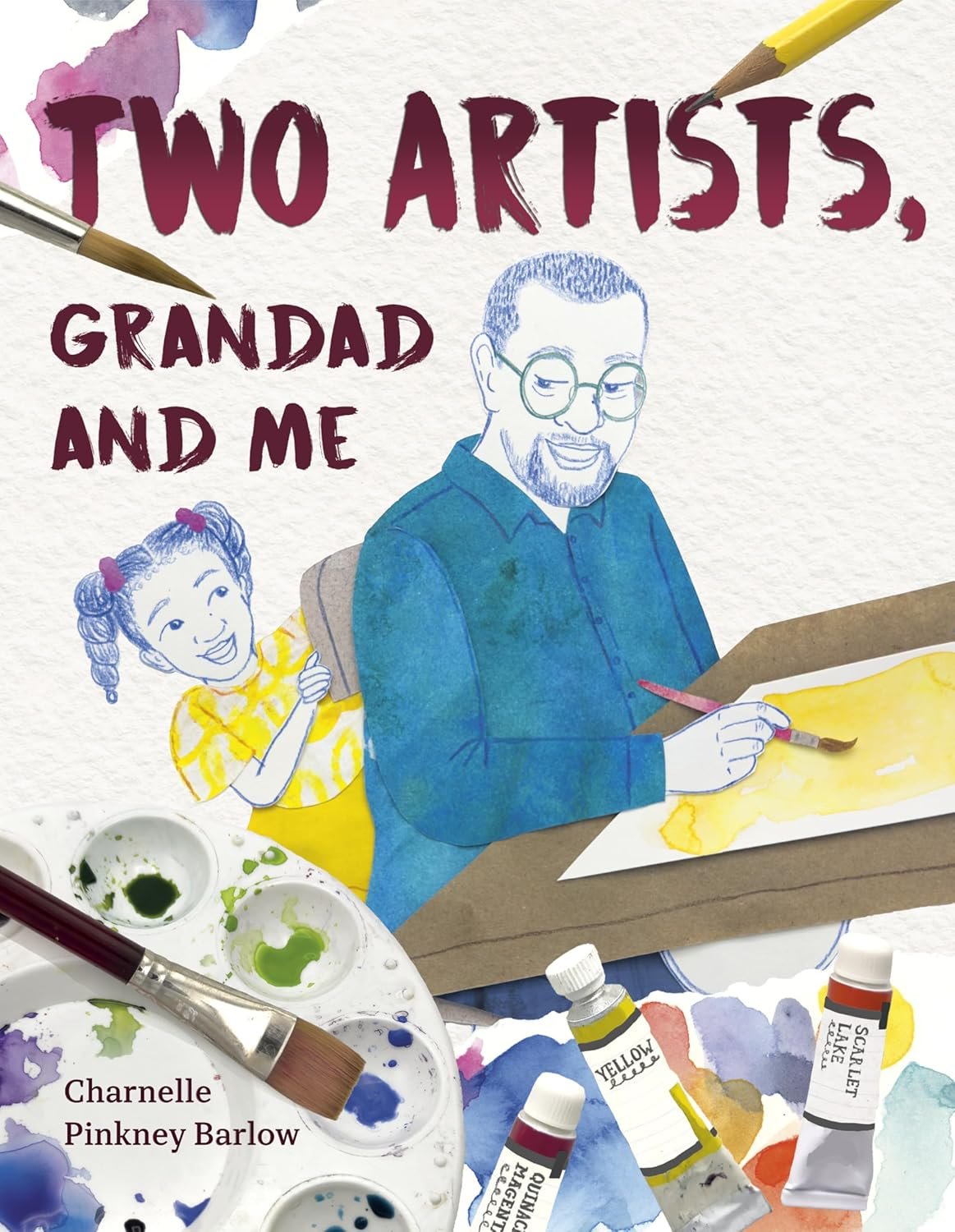 two artists, grandad and me by charnelle pinkney barlow