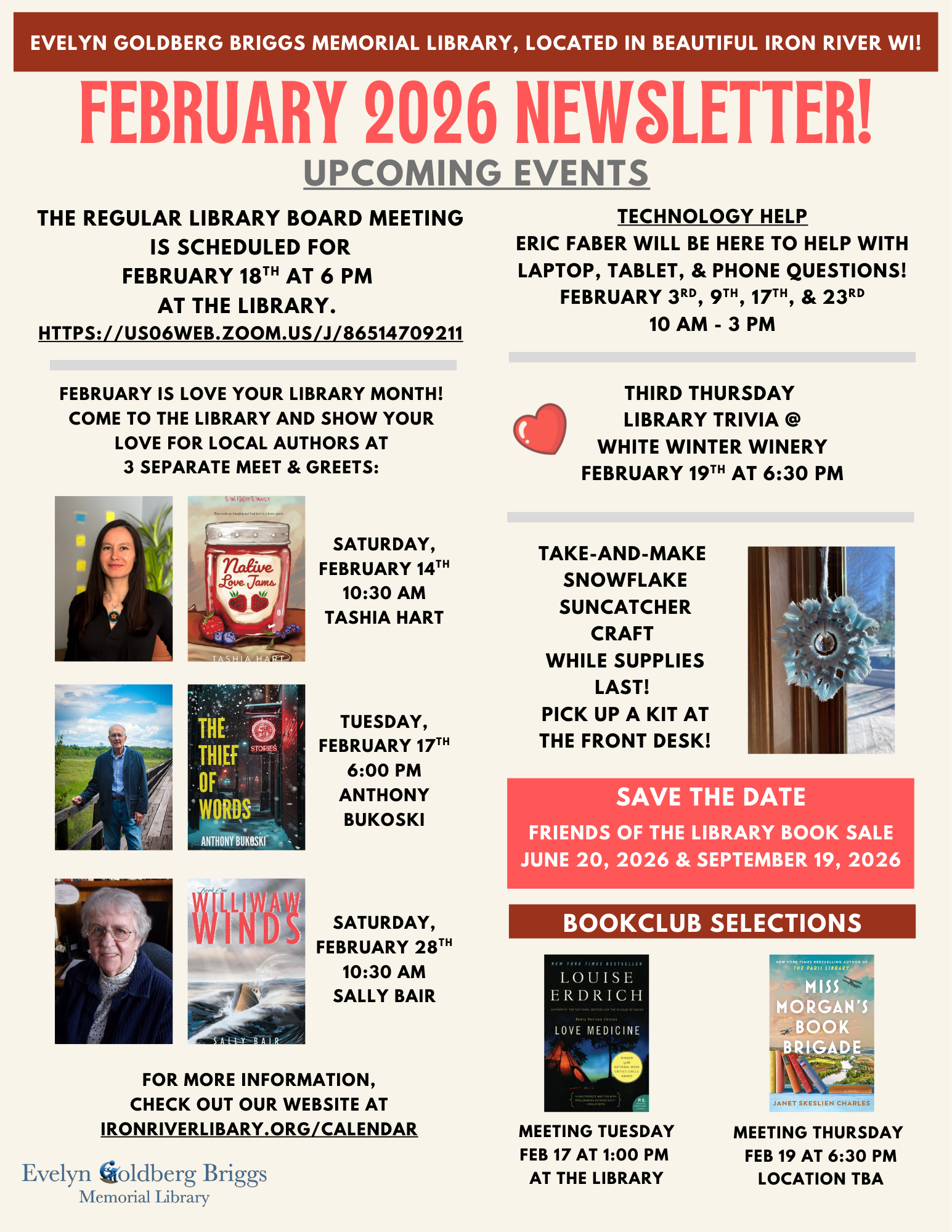 February 2026 Newsletter