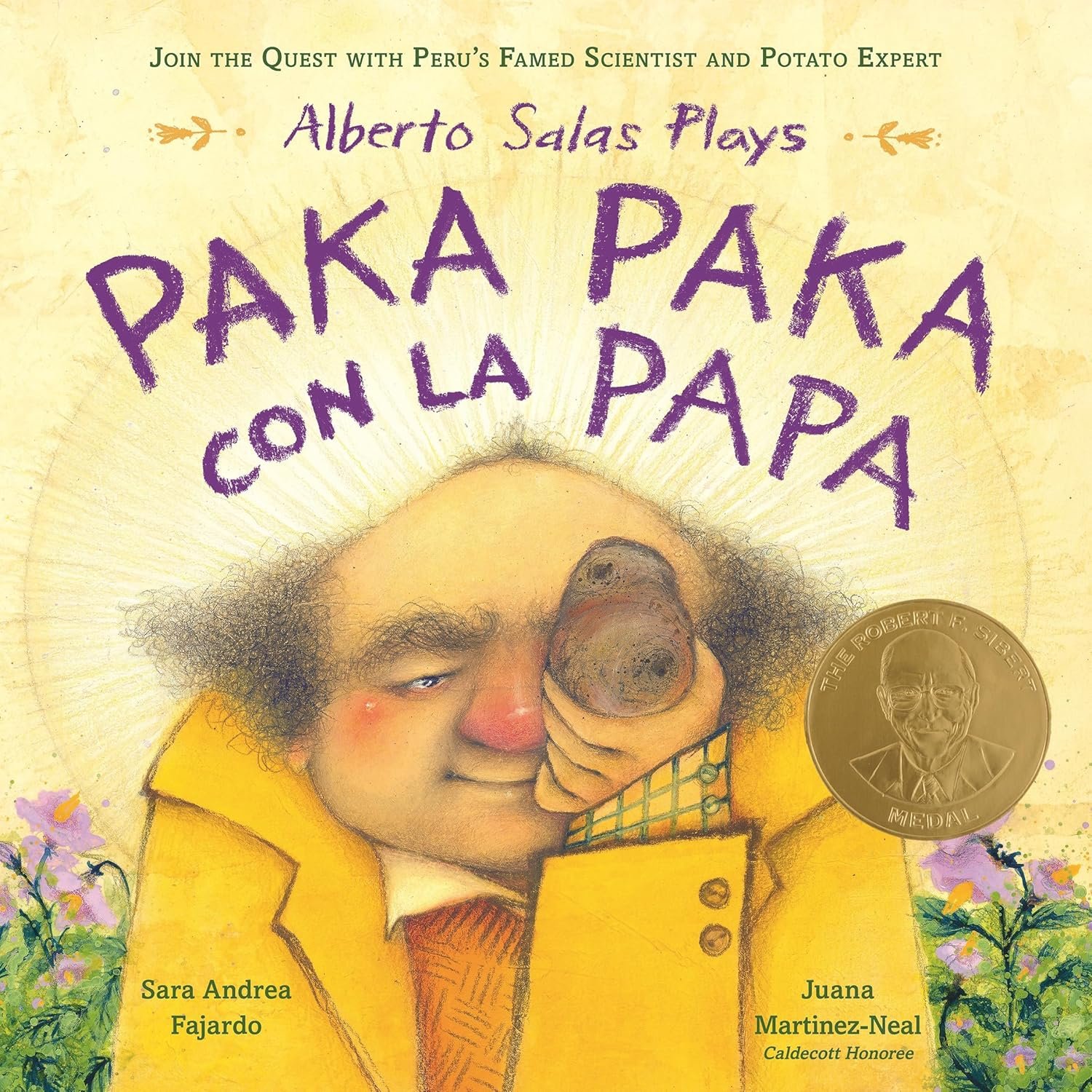 Alberto Salas plays paka paka con la papa : join the quest with Peru's famed scientist and potato expert by sara andrea fajardo