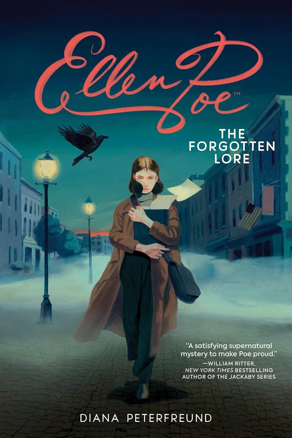 ellen poe : the forgotten lore by diana peterfreund