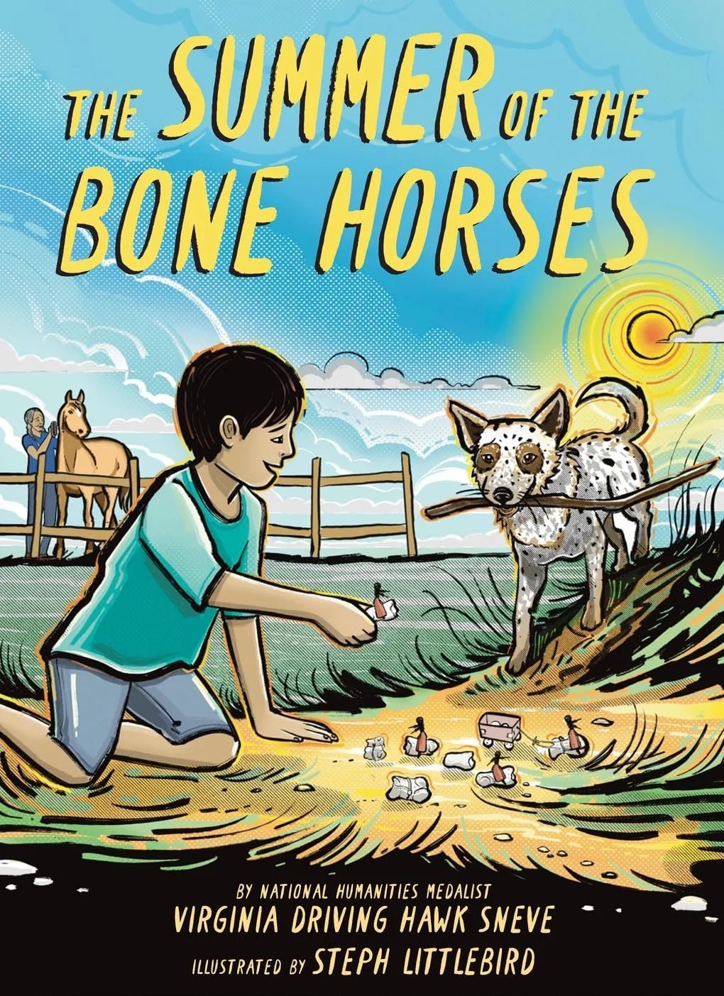 the summer of the bone horses by virginia driving hawk sneve