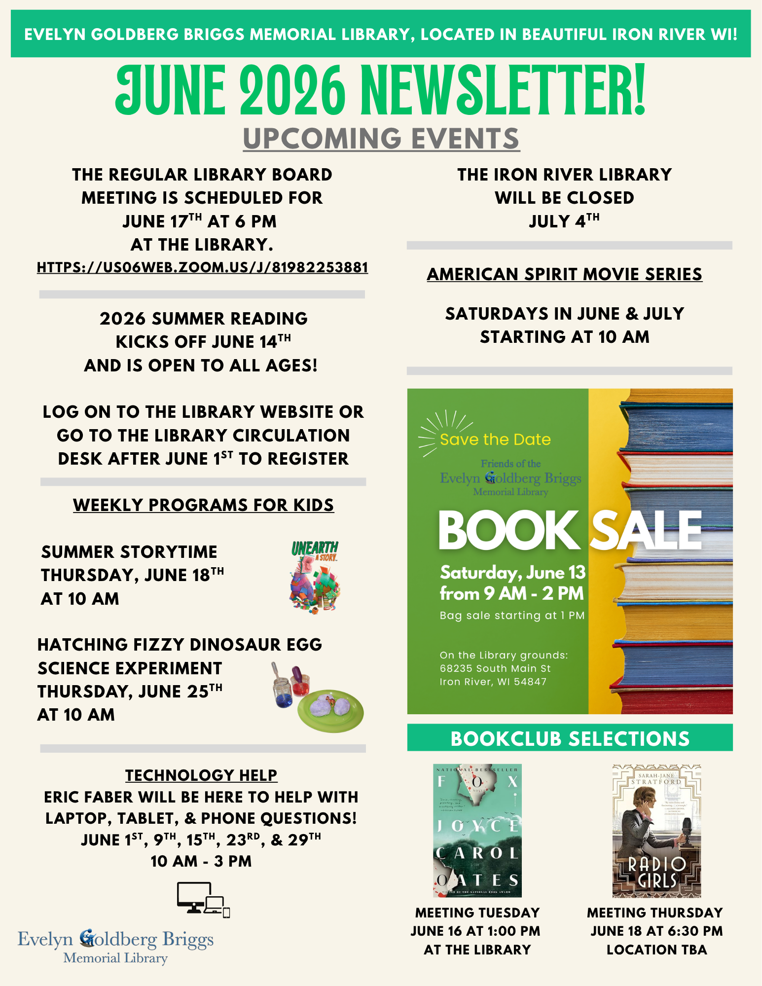 June Newsletter