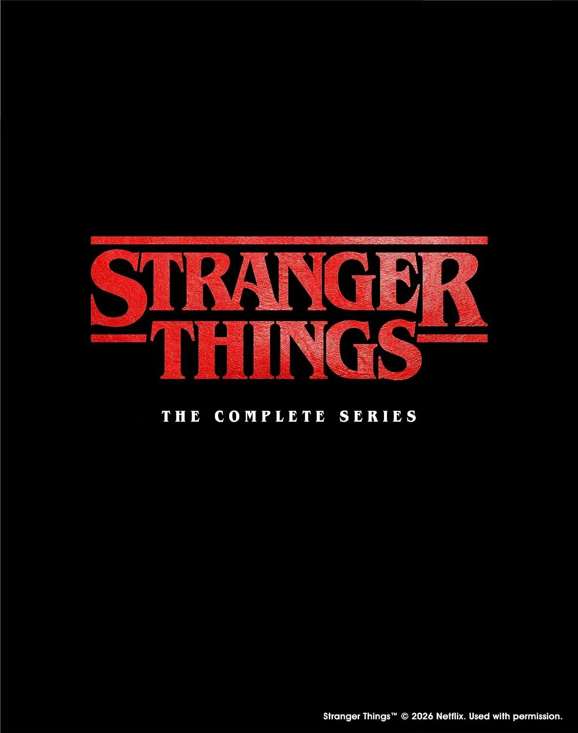 stranger things the complete series (blu ray)