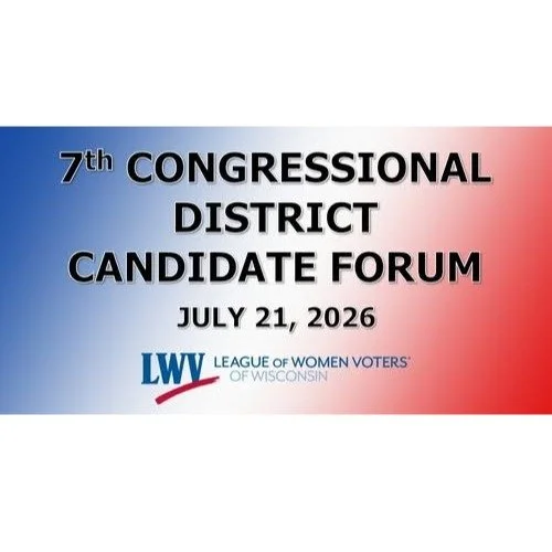 Thanks to the League of Women Voters, the citizens of Northern Wisconsin's 7th congressional District have a chance to hear the candidates talk about their platforms prior to the upcoming election. Active link on the Iron River Public Library's faceb