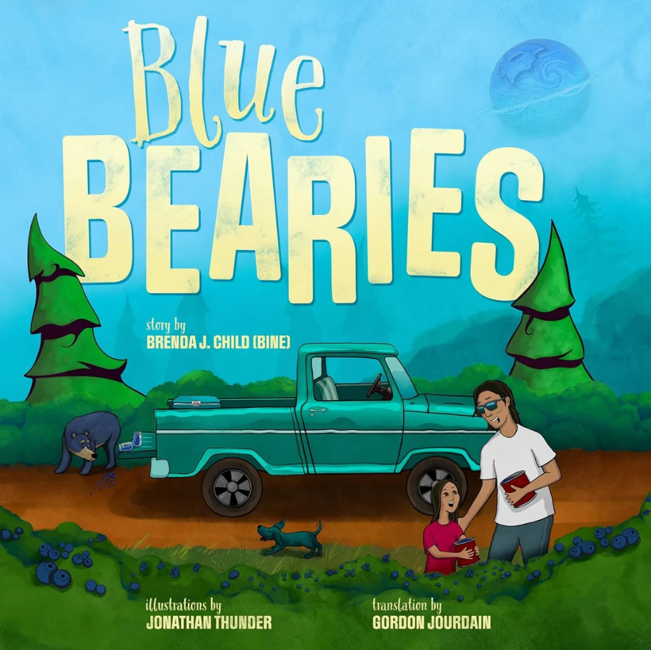 blue bearies by brenda j child