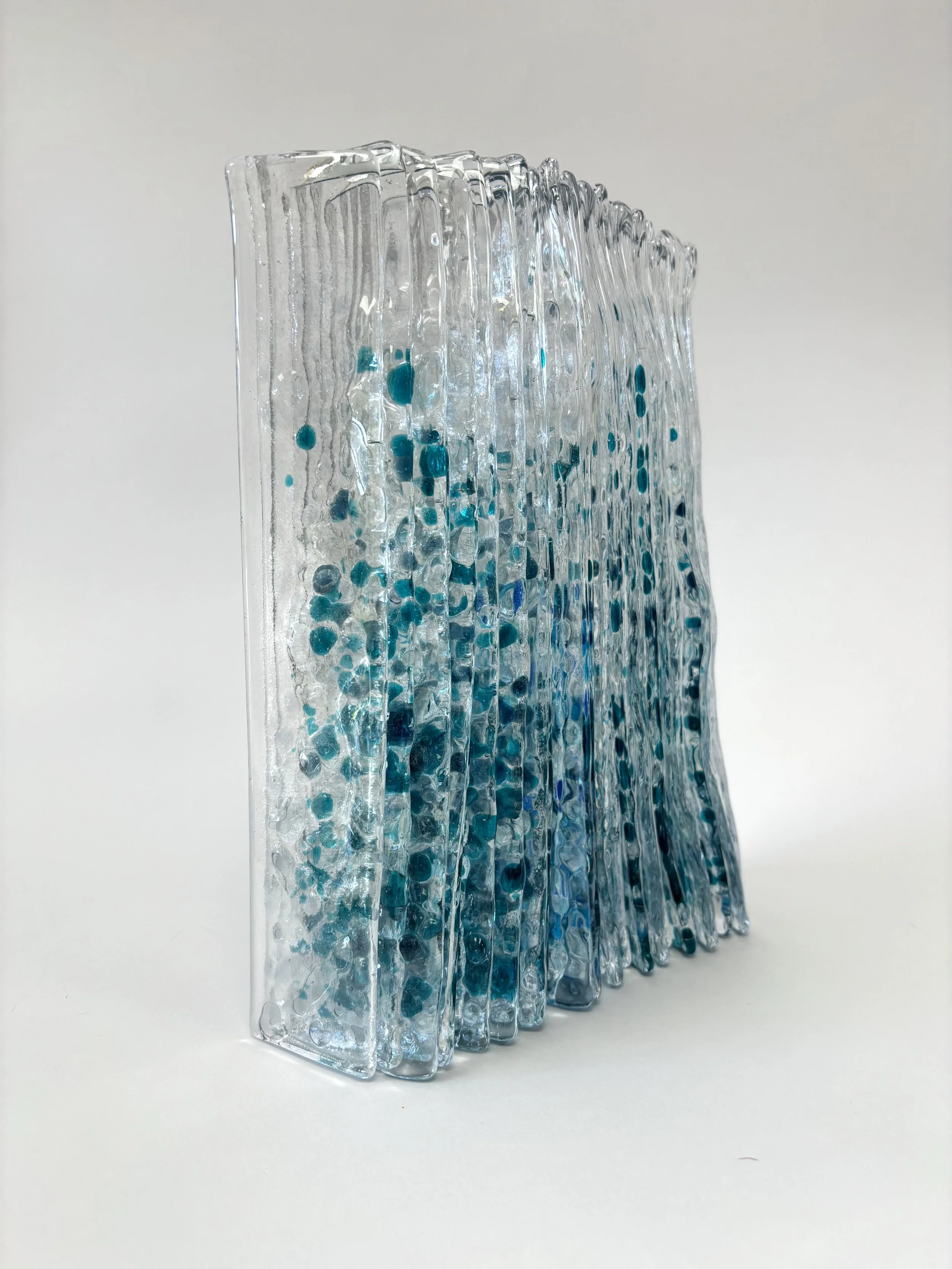 SPECKLED BLUE FLUX (side profile)