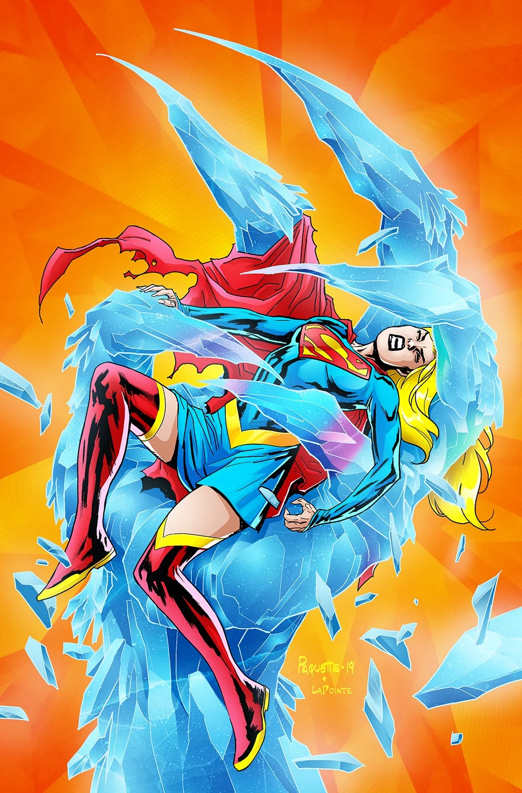 Supergirl Unused Cover