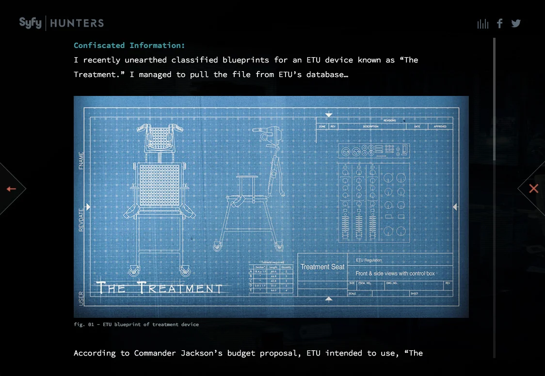 In context view of a blueprint design for a chair developed to help creatures disguised as humans maintain composure in order to fit in.