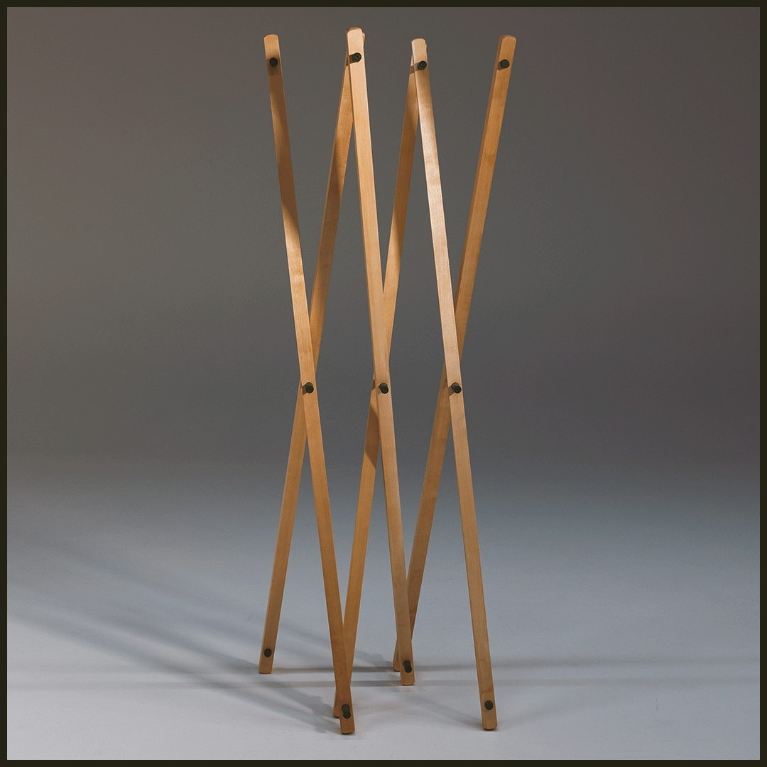 Toisto is a minimal self standing structure made out of two repeating components. It is modular and expandable to infinity. Initially the project started from a brief to create a spatial divider. The structure has potential to grow into many different kinds of products for homes and public spaces. learn more