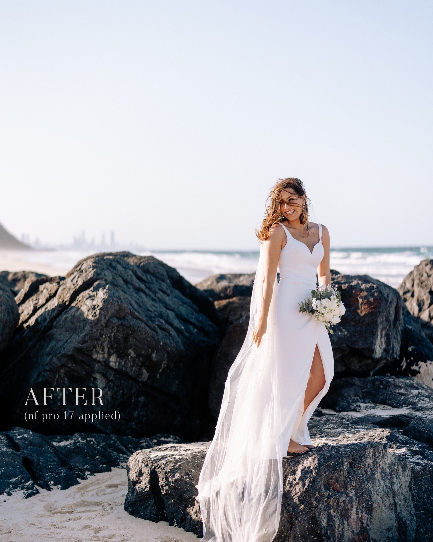 NEW! INTRODUCING OUR NATURAL PRO FILM LIGHTROOM PRESETS. Give your images a consistent high end, timeless look. This one was edited with NF PRO 17. #weddinglightroompresets #noosaweddingphotographer #sunshinecoastweddingphotographer #lightroomfilmpre
