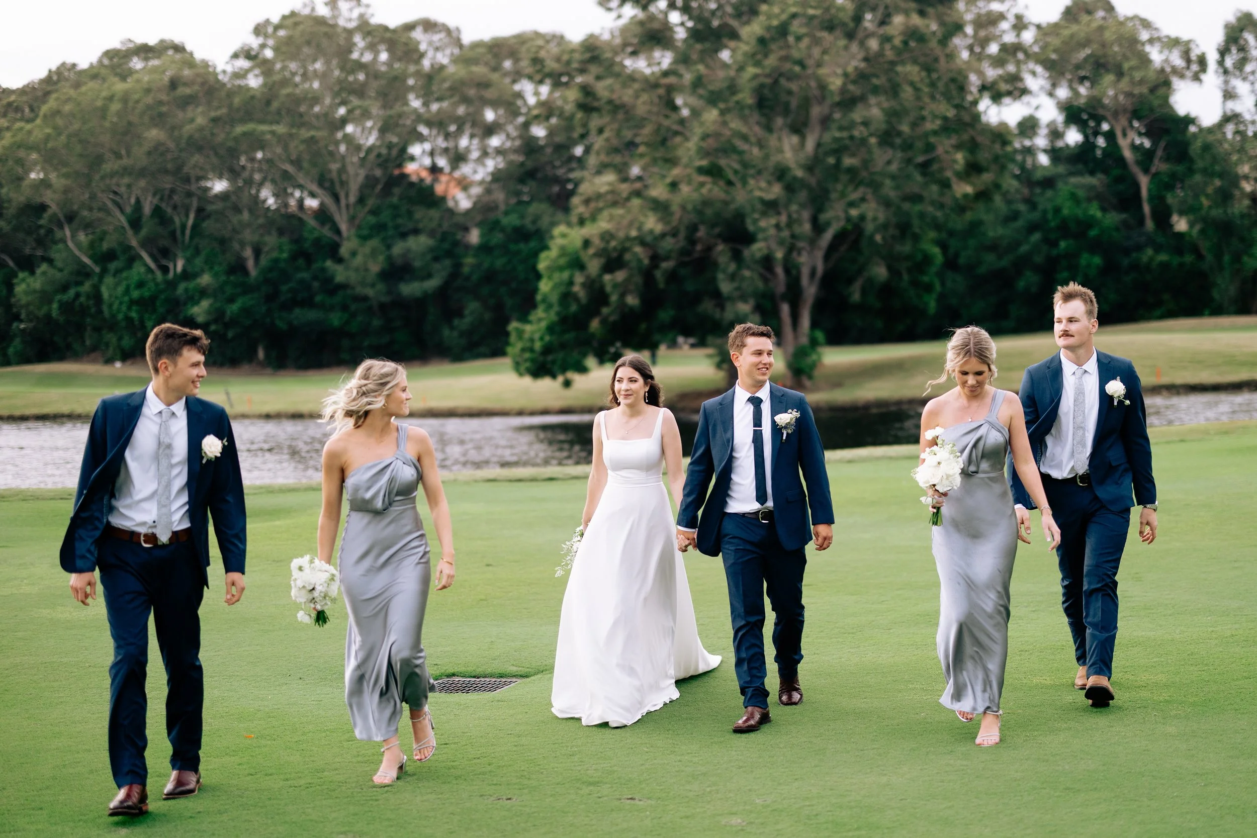 Bridal Party at Noosa Springs Golf Course