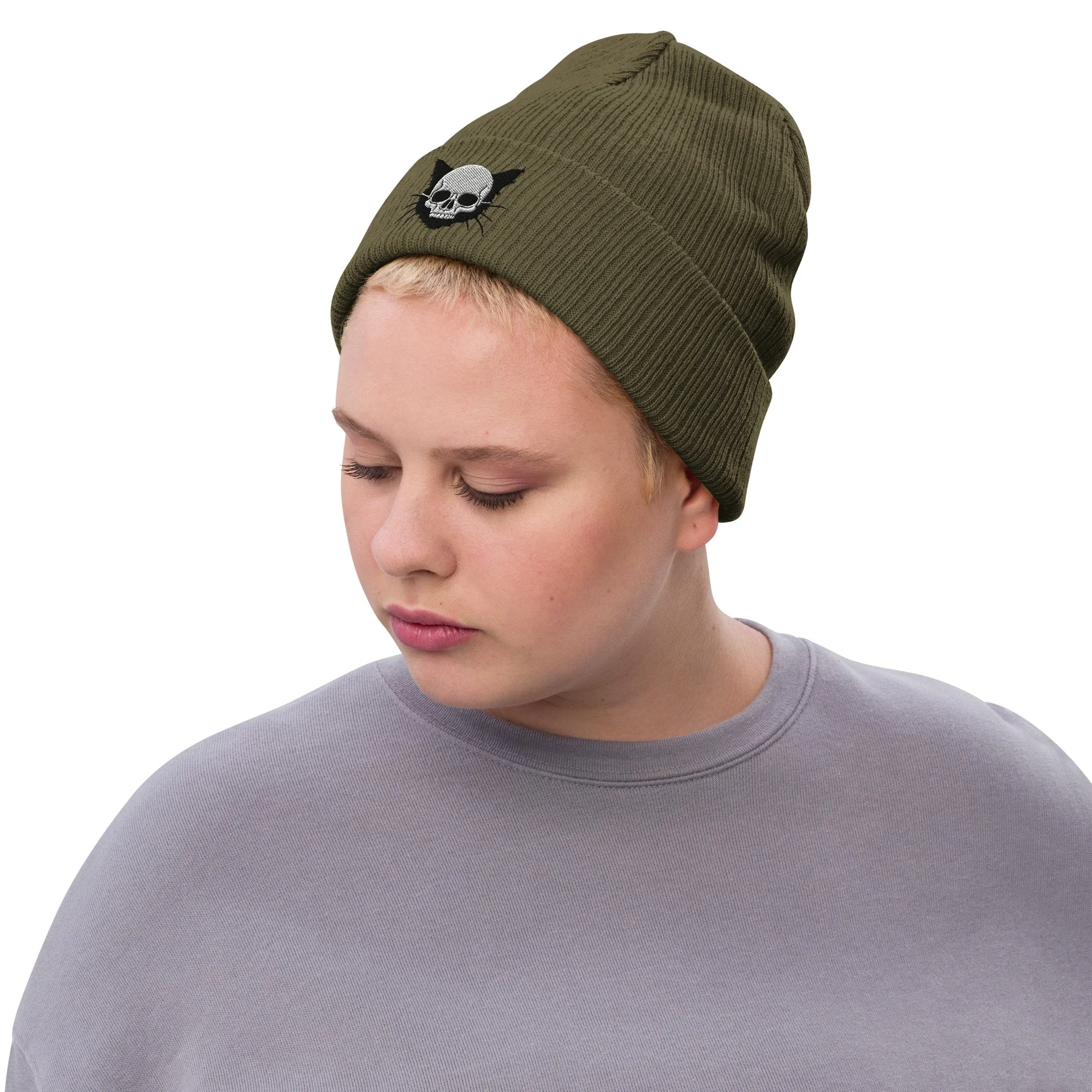 recycled-cuffed-beanie-olive-front-622fe97f5984c.jpg