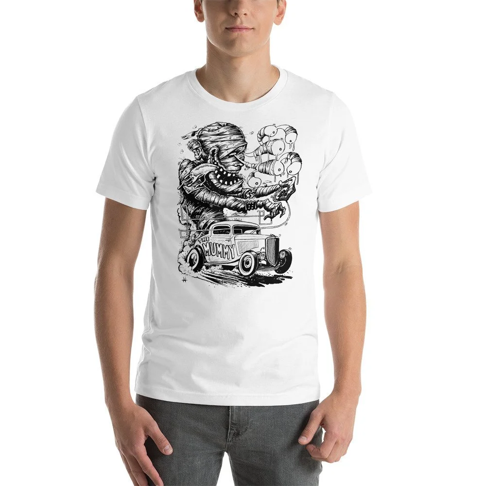 Hot Rod Mummy White