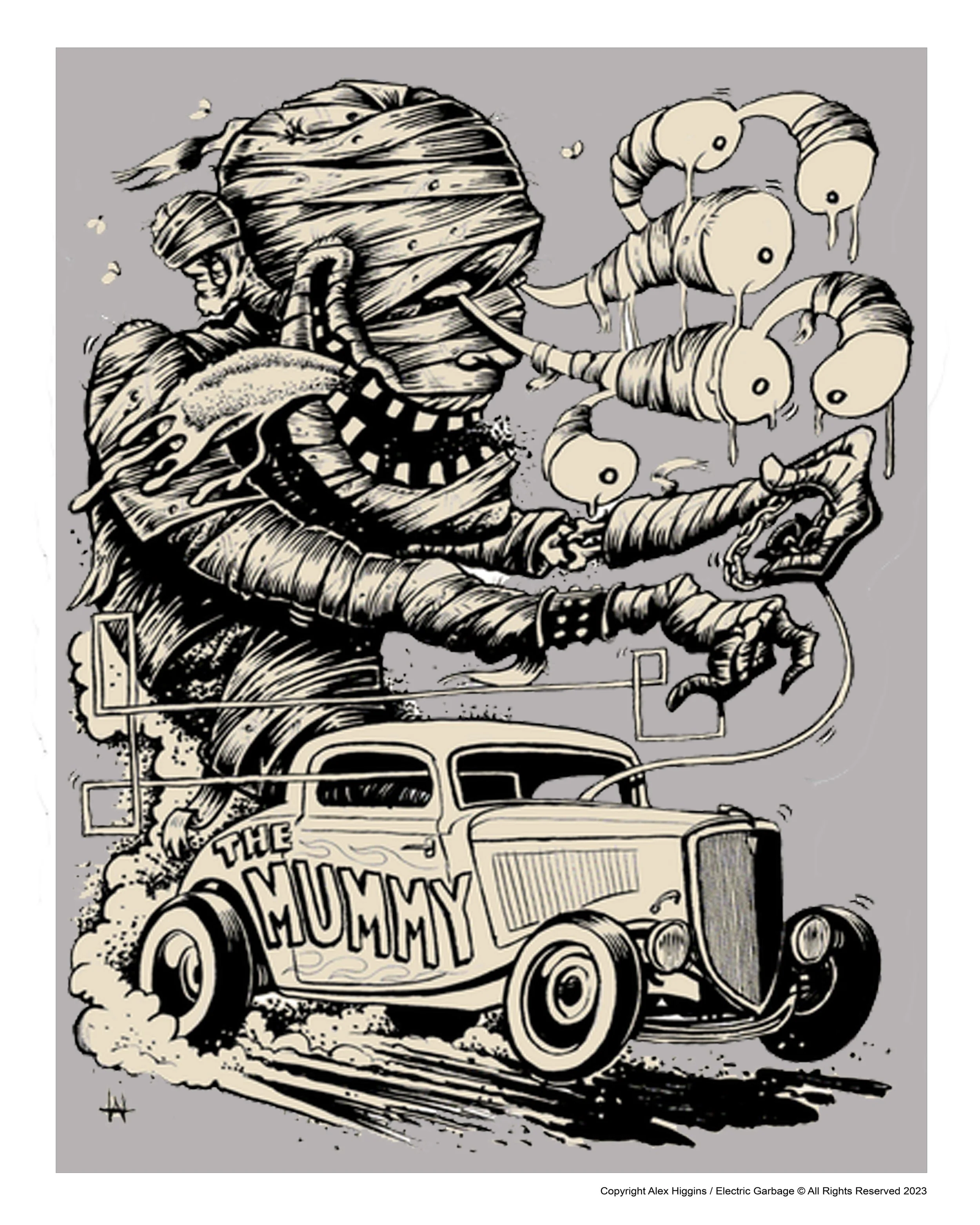 Mummy Hot Rod