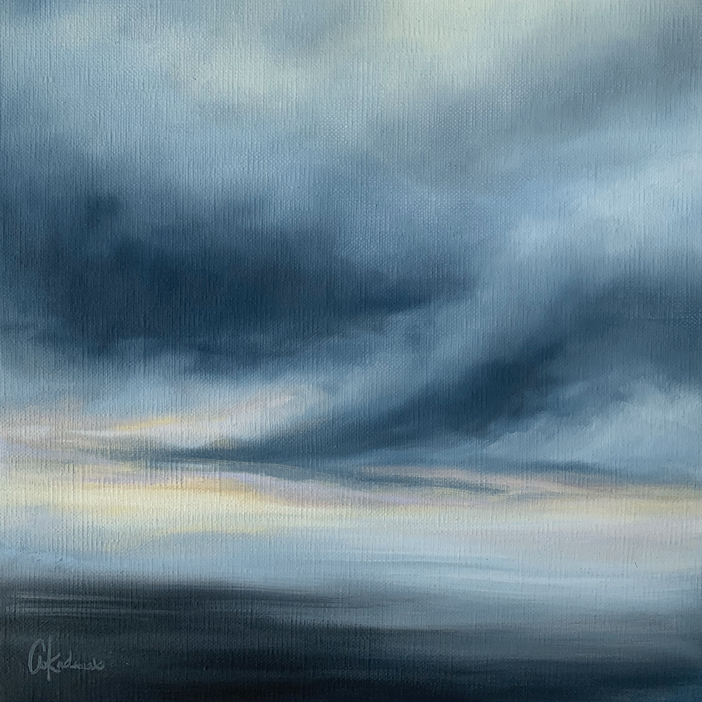 An Amy Kadrmas original oil painting: And It Begins Again