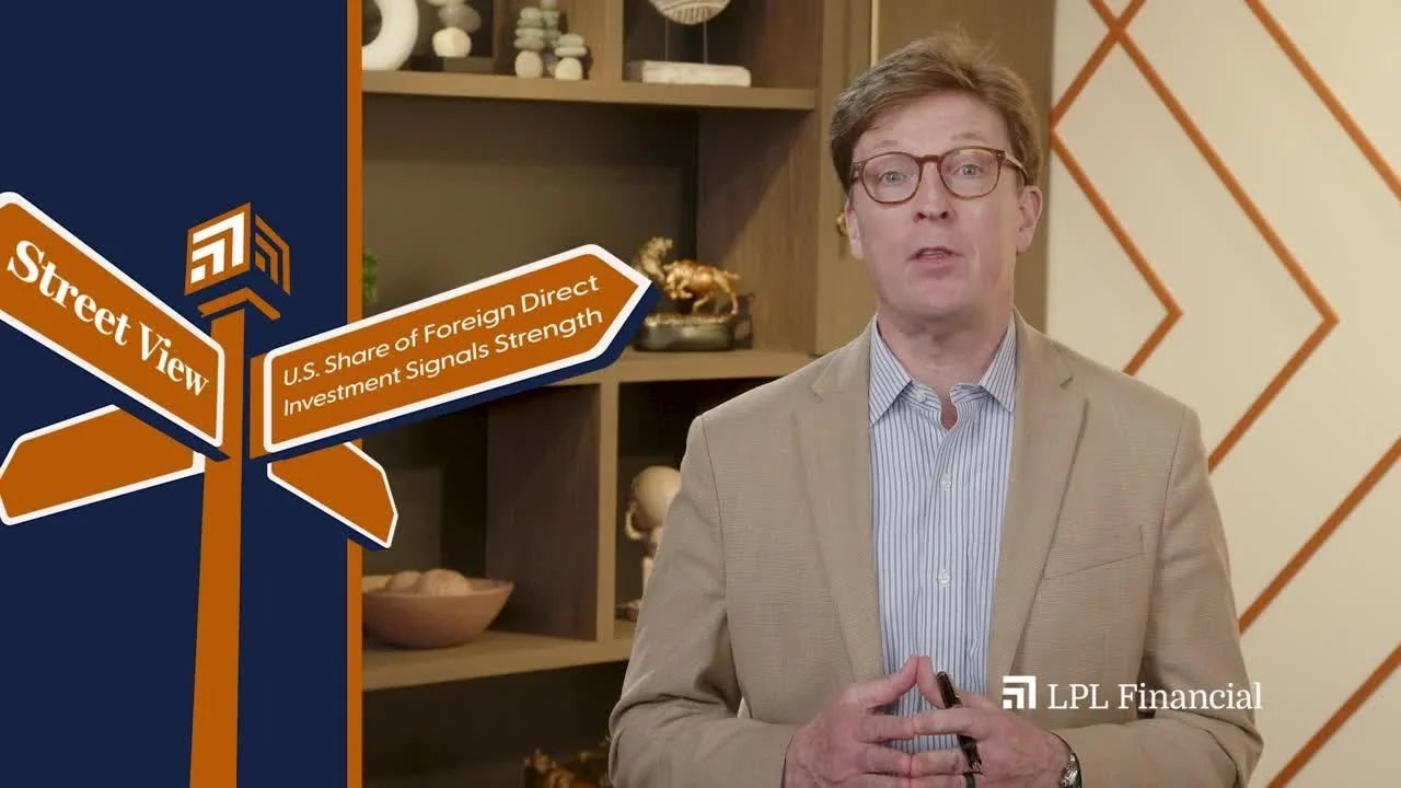 U.S. Share of Foreign Direct Investment Signals Strength | LPL Street View