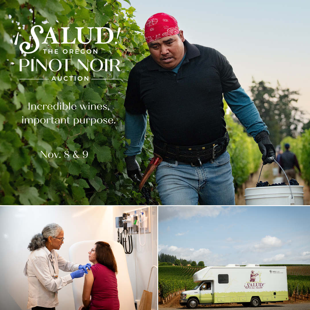 ¡Salud! The Oregon Pinot Noir Auction