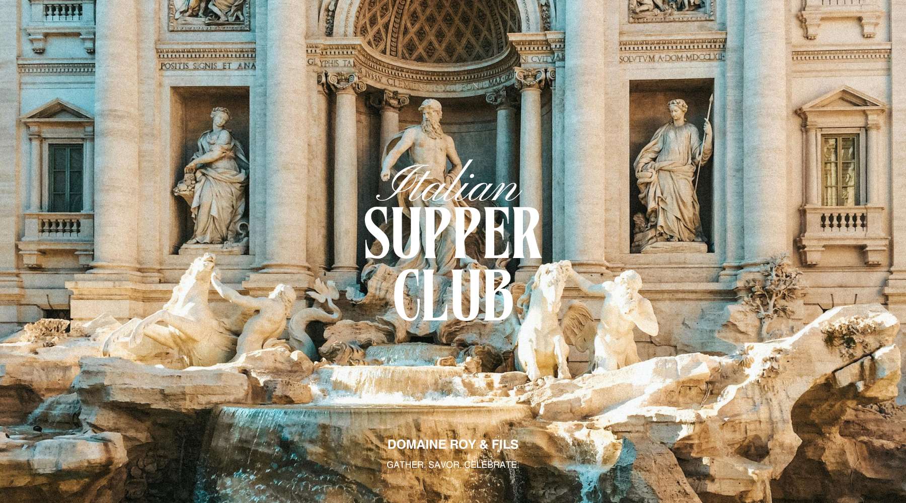Italian Supper Club | Roma Edition