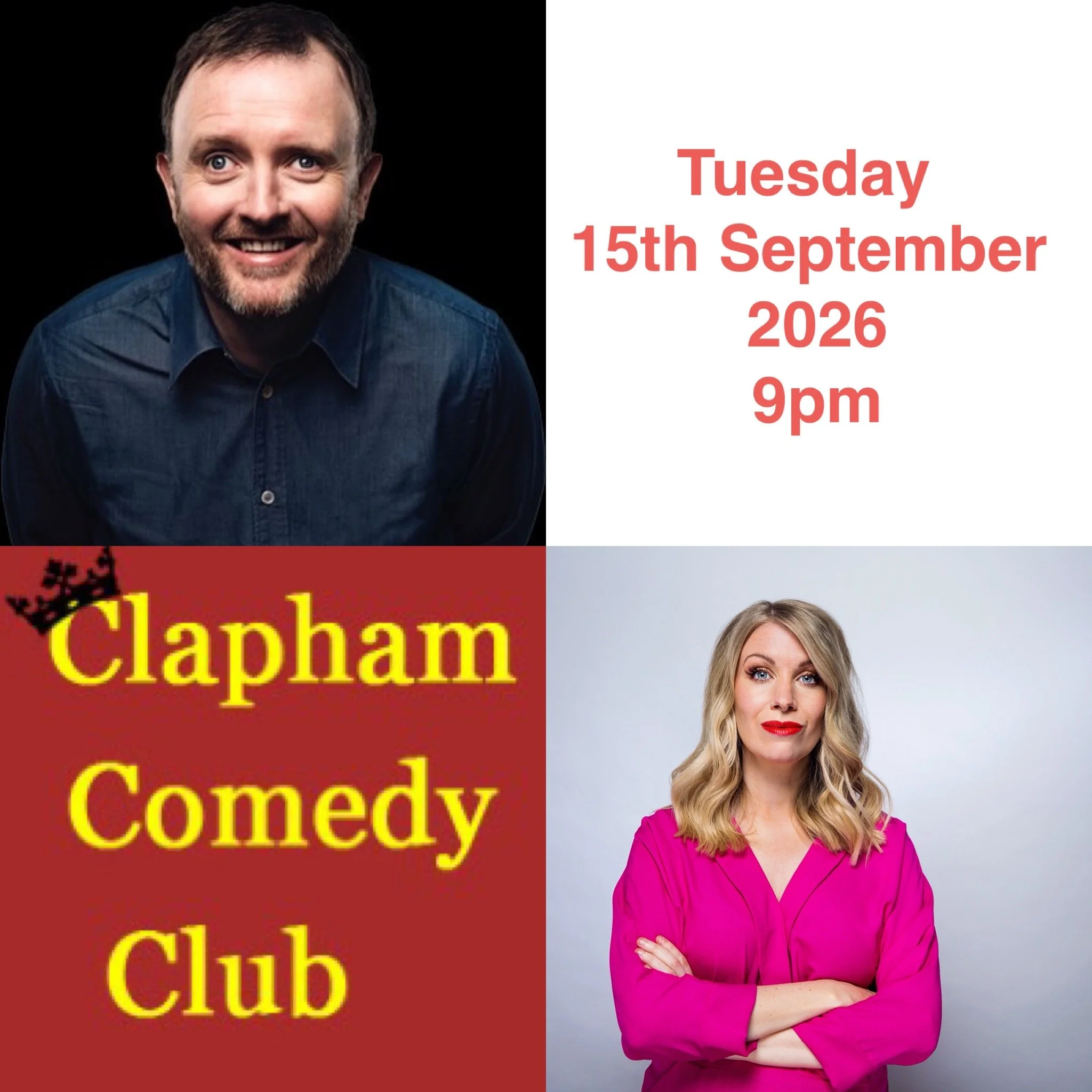 Chris McCausland , Rachel Parris with Host Siôn James: Late Show