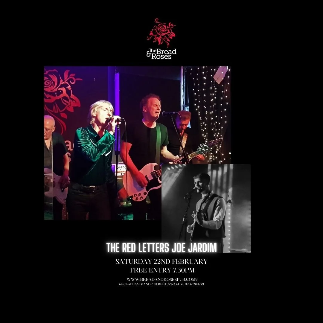 Live Music: Red Letters — Bread and Roses