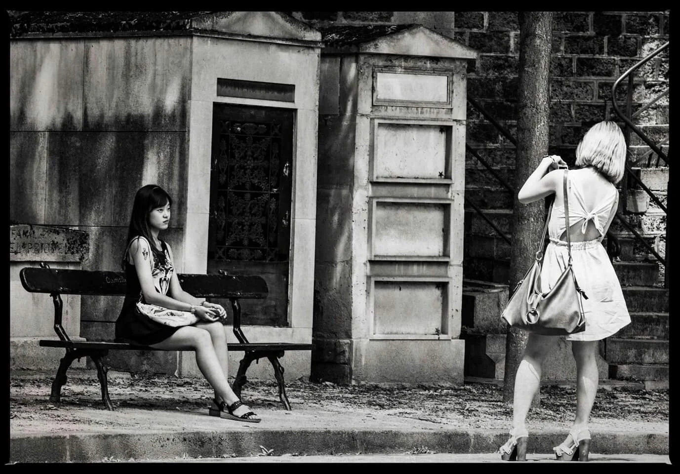 “Cemetary Fashion”Photo by Lillis Atkins Werder. Used with permission.