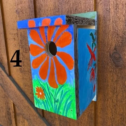 Our artist-painted nest box auction is going strong! Did you know that all proceeds will go toward the SMWS's Malcolm's Place project? It will provide a much-needed extension and accessible teaching space to the Open Air Classroom at Somenos Marsh. Y