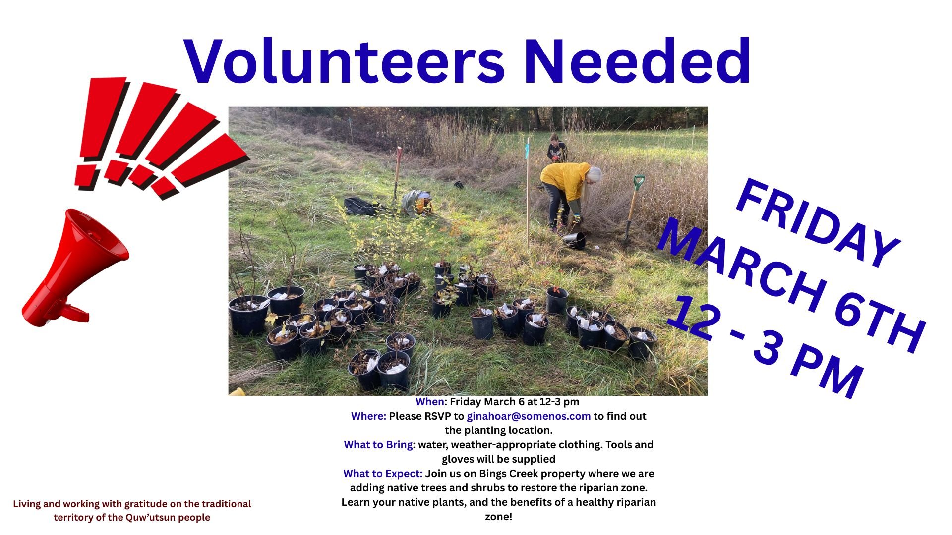 Come out and join us!