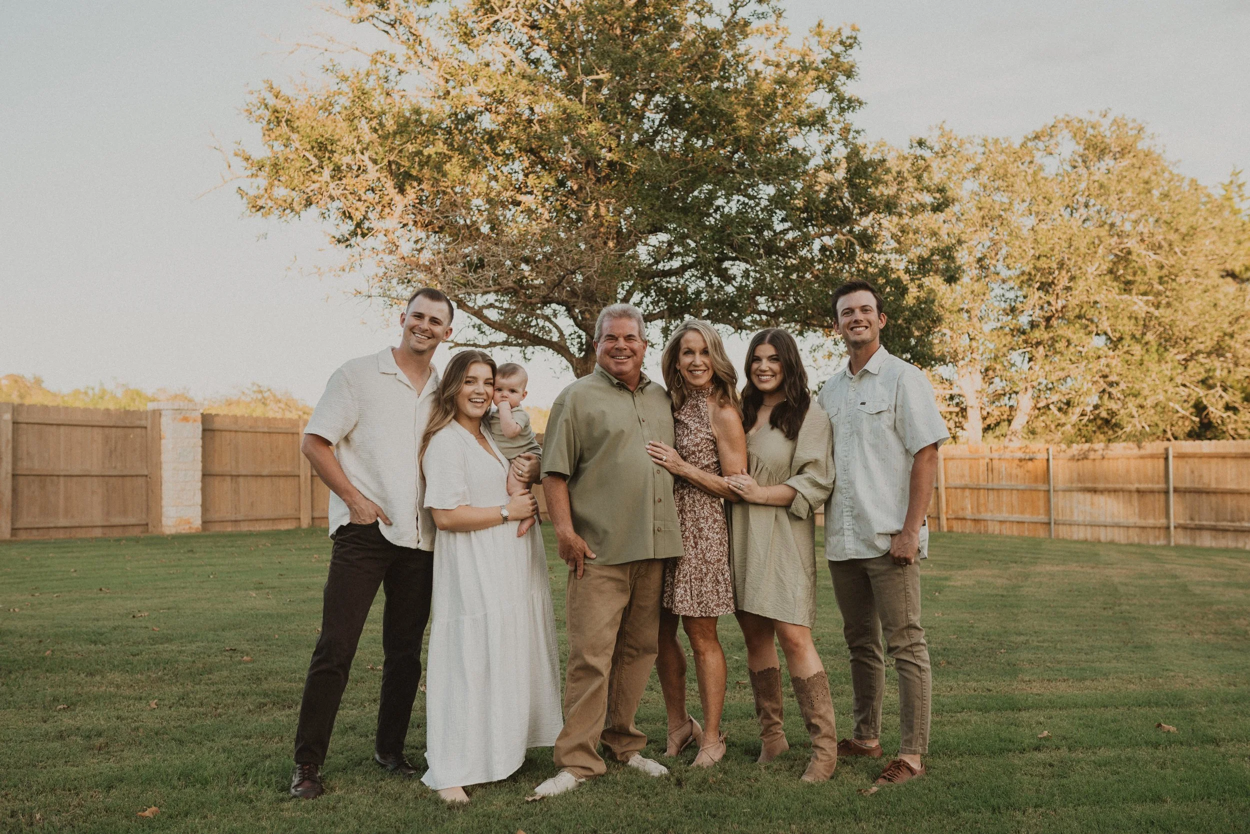 BURTON JAMES TIDWELL FAMILY