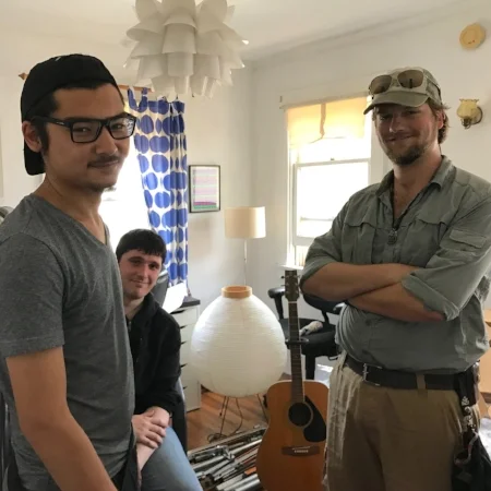 GAFFER Christopher Oh, ELECTRICIAN Brandon Skolnick, KEY GRIP Cooper Shine