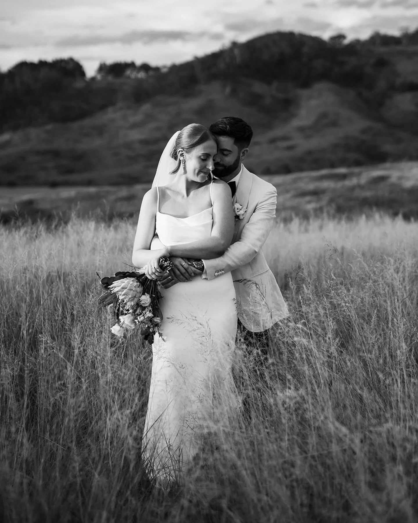 Some B+W magic from Rachel + Josh&rsquo;s wedding @seclusionsweddings