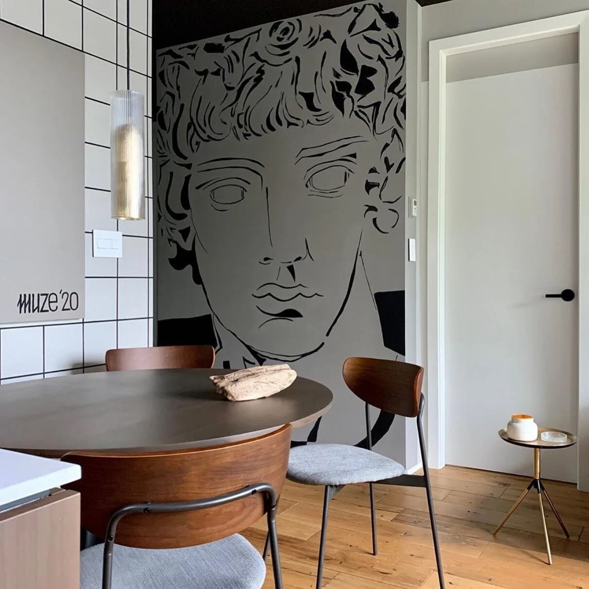 And walls come alive. Perfectly said by @wearewesanko client @muzepainting ✨