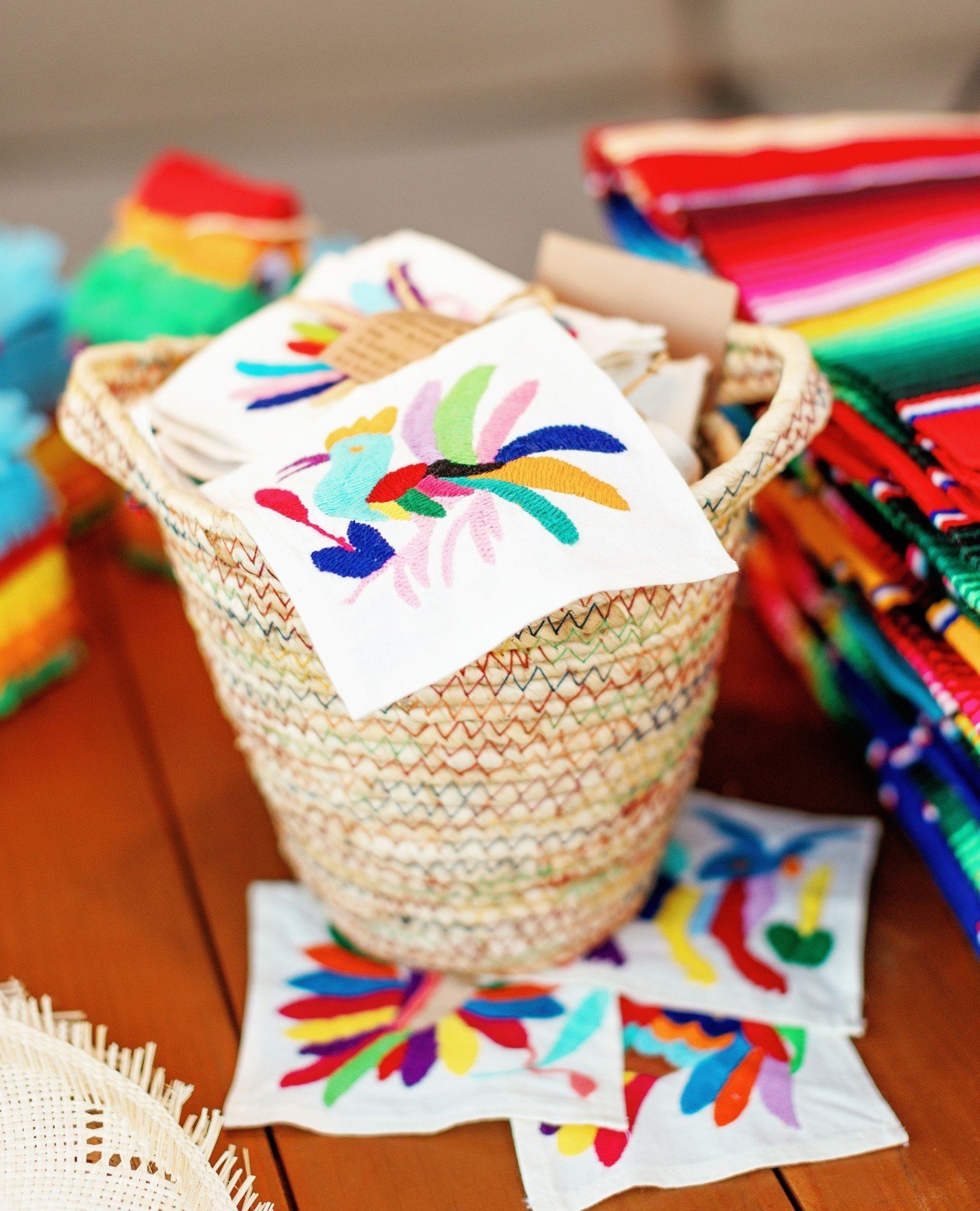 &quot;Immerse yourself in the vibrant hues and rich cultural heritage of Otomi embroidery! 🌺 Each stitch a testament to Mexico's artistic legacy. Elevate your space with the beauty and tradition of Otomi craftsmanship. 🎨✨ #OtomiEmbroidery #Cultural